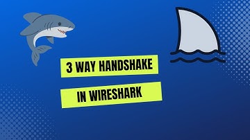 How to Display 3 Way Handshake From 2 Computers in Wireshark