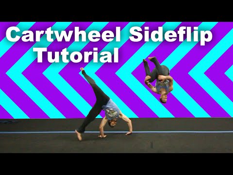 Wie man Parkour: Wagenrad Sideflip Tutorial