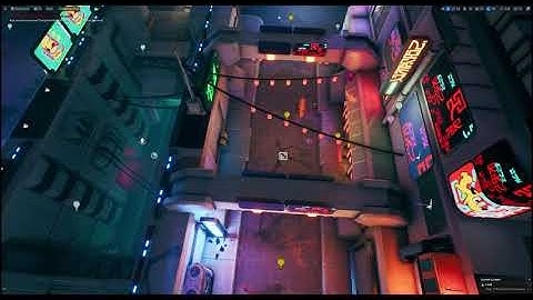 Procedural generation of a game level