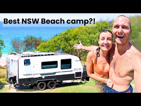 Our FAVOURITE Beach Camp on the South Coast! Sapphire Coast Road Trip
