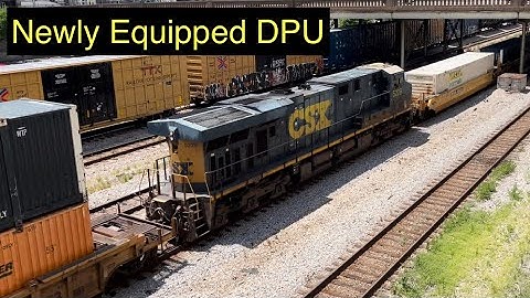 CSX Northbound Intermodal I026 w/ DC GEVO Mid-Train DPU