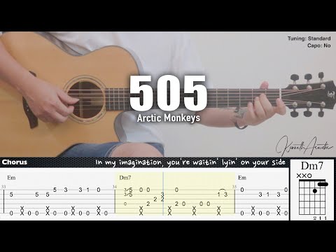 505 - Arctic Monkeys | Fingerstyle Guitar