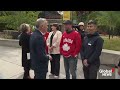 “Maybe I should remind Donald”: Carney chats with Banff residents