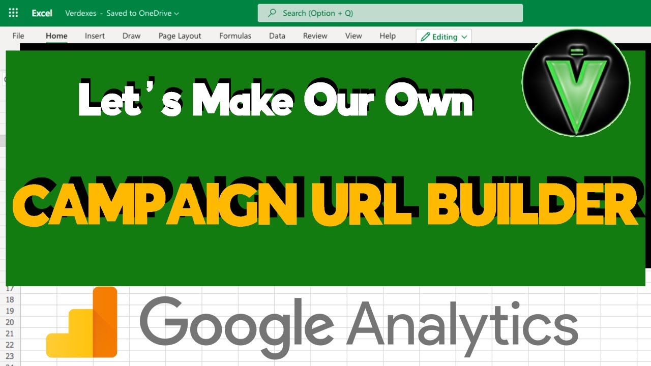 New 🧡 Create a Campaign URL Builder For Google Analytics Tracking in Excel | Generate UTM Parameters