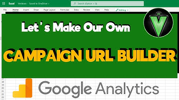 🧡 How to Make a Campaign URL Builder in Excel | Google Analytics UTM Tracking Tutorial