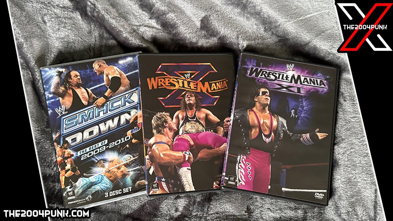WWE WrestleMania 10 & 11 USA DVDs Added to My Collection! (Plus Beat of Smackdown)