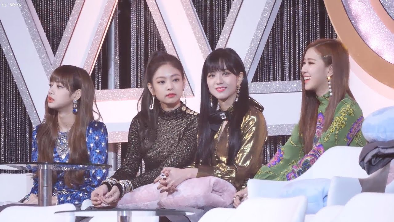 180110 블랙핑크 (BLACKPINK) AKMU,대기 [리사,로제,제니,지수] LISA ,ROSE,JENNIE ,JISOO 직캠 Fancam (골든디스크 어워즈) by Mera