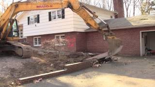 Custom Home Builder Tips - (Actual Demolition) - Divak Developers