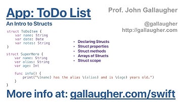 Ch. 5.6 Structs