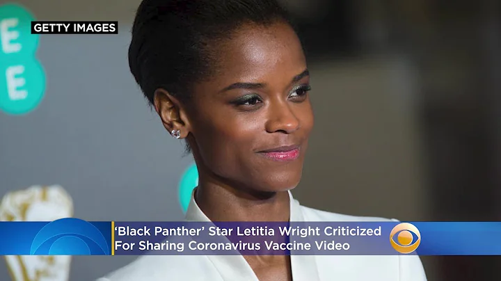 Black Panther Star Letitia Wright Criticized For S...