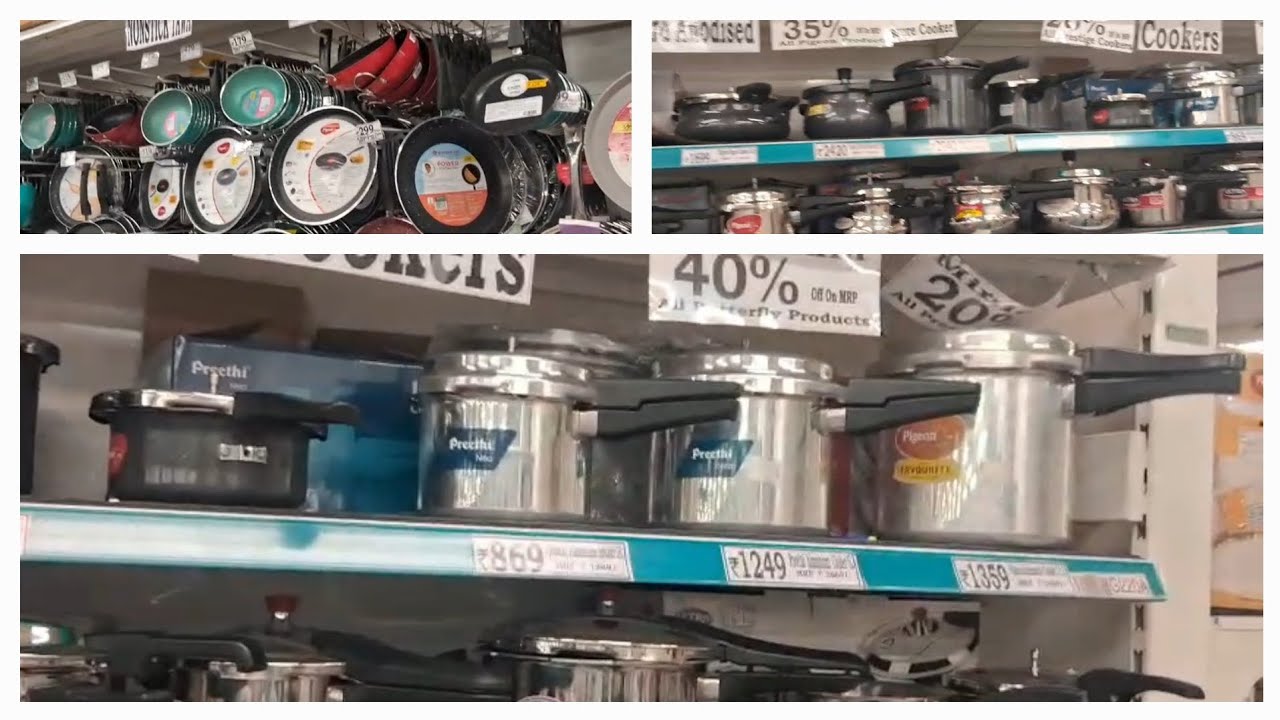 🤩Dmart Finds  Kitchen ware Items cookerware and Nonstick tawa from Dmart✨️