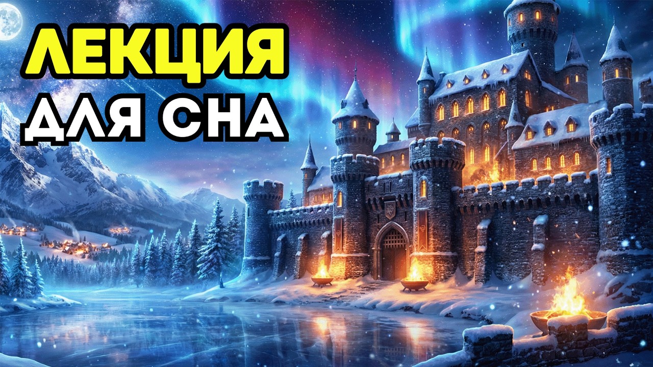 ЛЕДЯНЫЕ ЗАМКИ СРЕДНЕВЕКОВЬЯ: Как Короли Спали в Лютый Мороз | История для сна