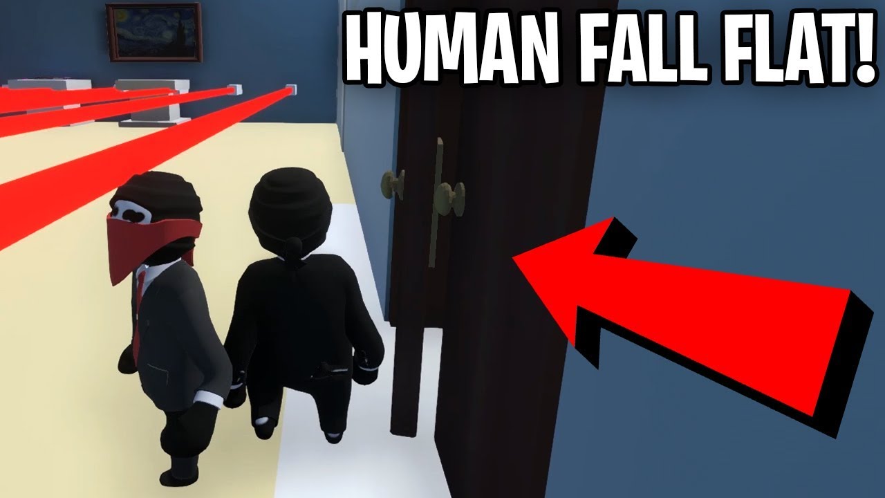 2 THIEVES ROBBING A MANSION in HUMAN FALL FLAT
