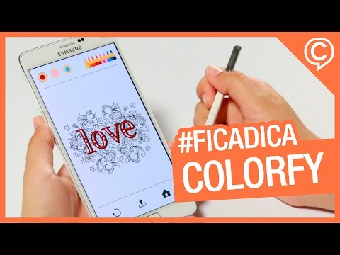 Dica de App - Colorfy, colorir para adultos