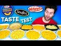 I tried every kind of MAC N' CHEESE from the store... BEST & WORST - Taste Test!