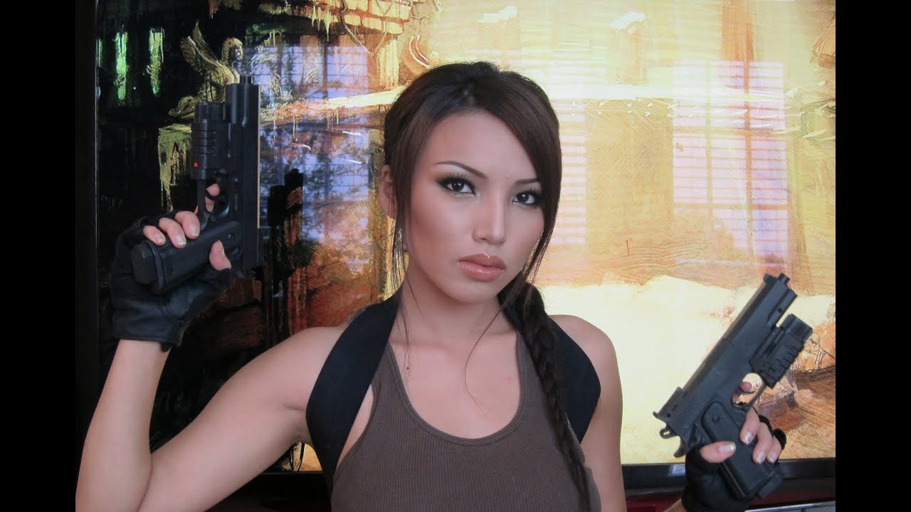 Video Game Lara Croft Tomb Raider Make Up Tutorial YouTube