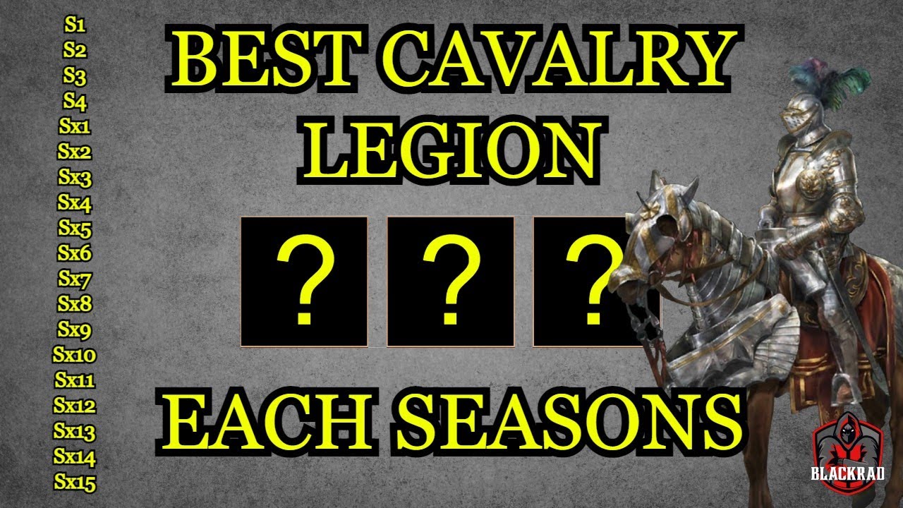 Best cavalry legion for each seasons S1 to Sx15 (free heroes) - Rise of Castles Ice and Fire