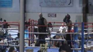 Amature Kick Boxing Match In Newburgh