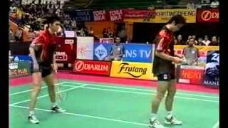 Badminton Classic Crazy Doubles Fu Hai Feng Cai Yun vs Kim Dong Moon Lee Dong Soo Thomas Cup [1/2]