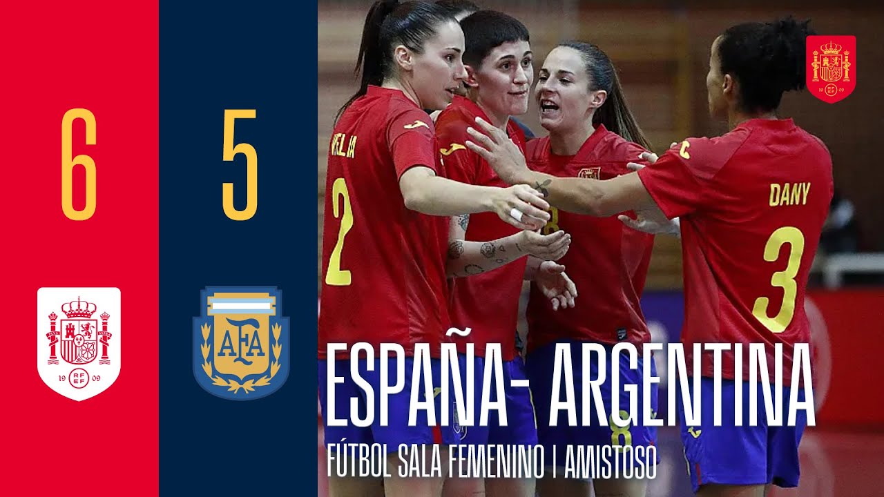 RESUMEN | FÚTBOL SALA FEMENINO | España 6-5 Argentina | 🔴 SEFUTBOL