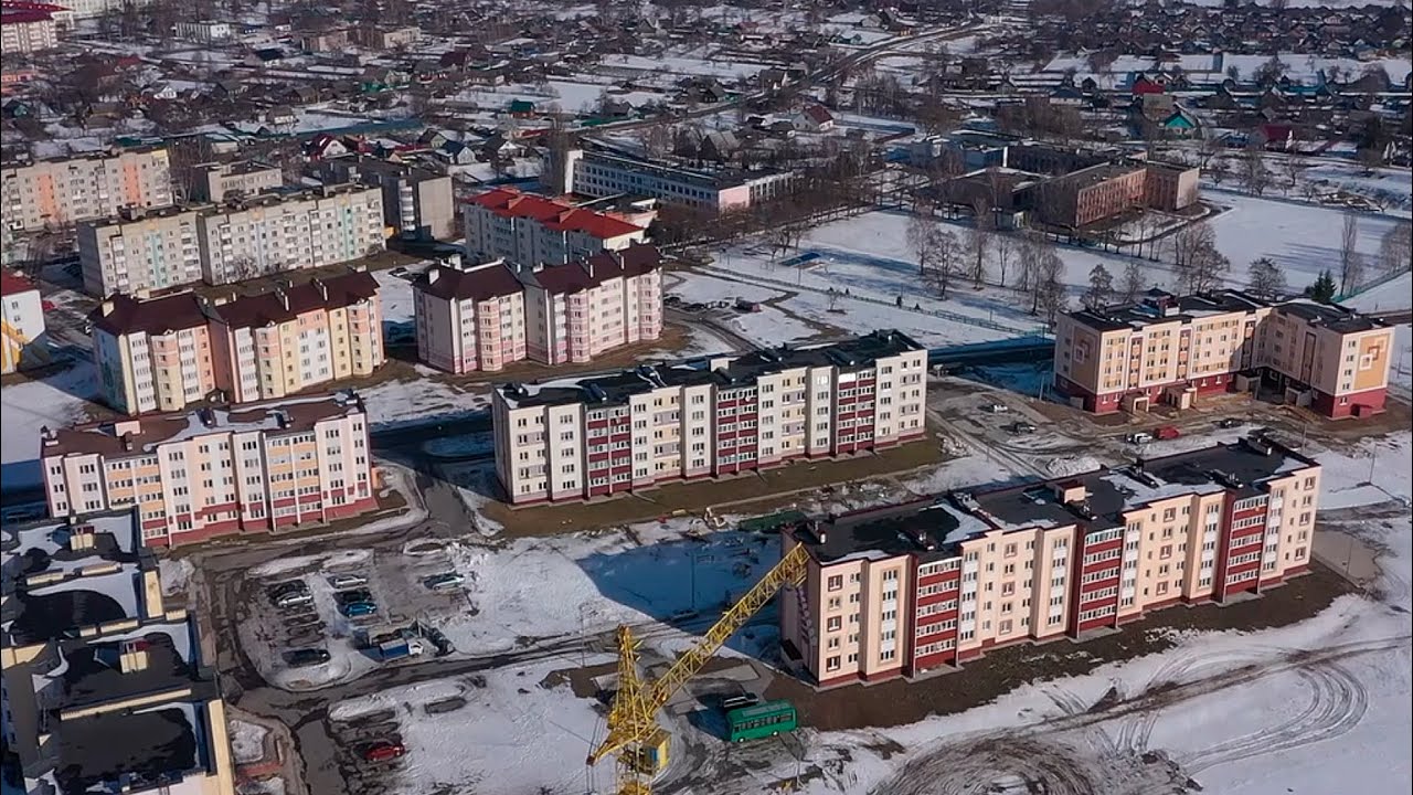 В Чечерске строят новое жилье для многодетных