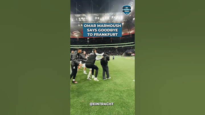 OMAR MARMOUSH'S EMOTIONAL FRANKFURT GOODBYE 🥺
