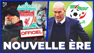 OFFICIEL : Jürgen Klopp QUITTE Liverpool, l'Algérie a APPELÉ Zinedine Zidane | JT Foot Mercato