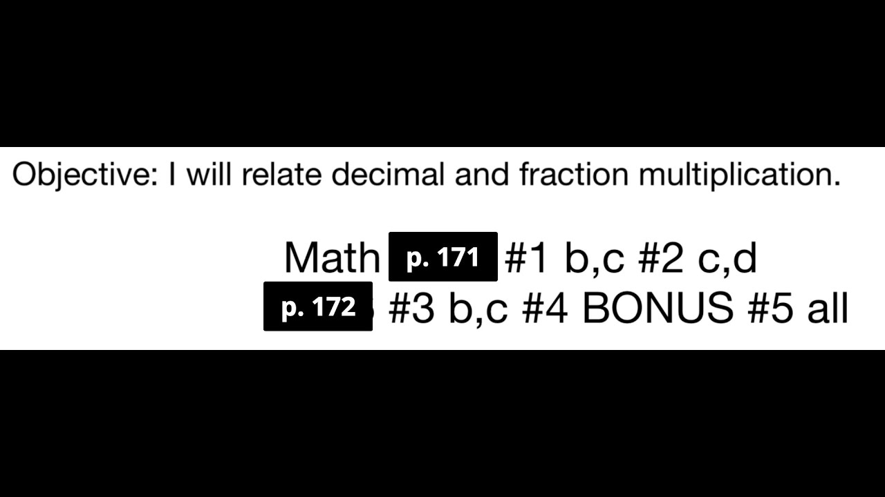 Module 4 Lesson 18 5th Homework Help - YouTube