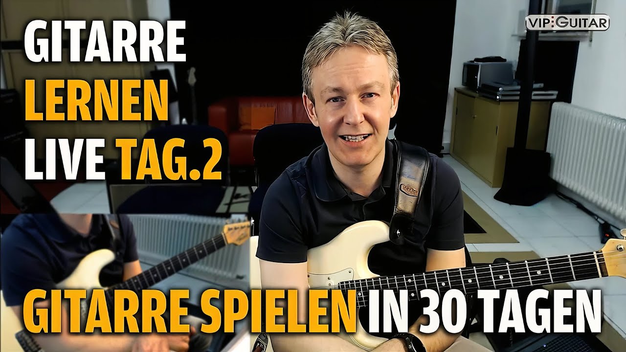 Gitarre Lernen Tag.2 - Gitarre spielen in 30 Lerntagen ...