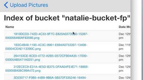 CSCI E-90: AWS Mobile Hub & AWS SDK for iOS