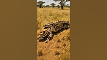 Giant Python Swallows Leopard | #PythonVsLeopard #Wildlife #AnimalAttack #Savannah #SnakeAttack