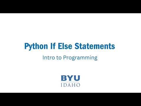 Python If Else Statements Explained: Control Flow and Logic for Beginners