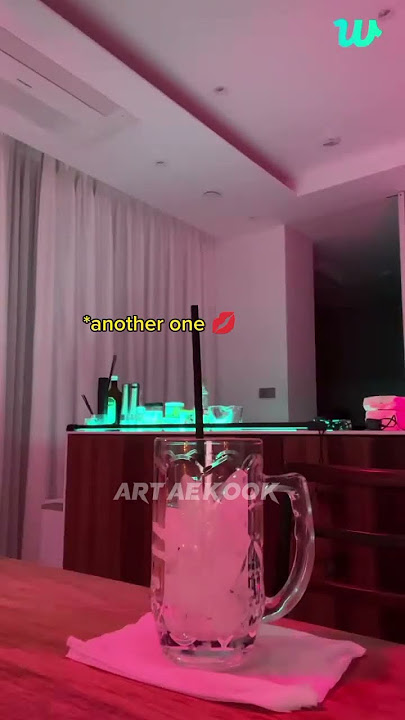 taekook kissing in JK's recent live 🤭jungkook kissing his 'personal fridge' 😆 #taekook #bts