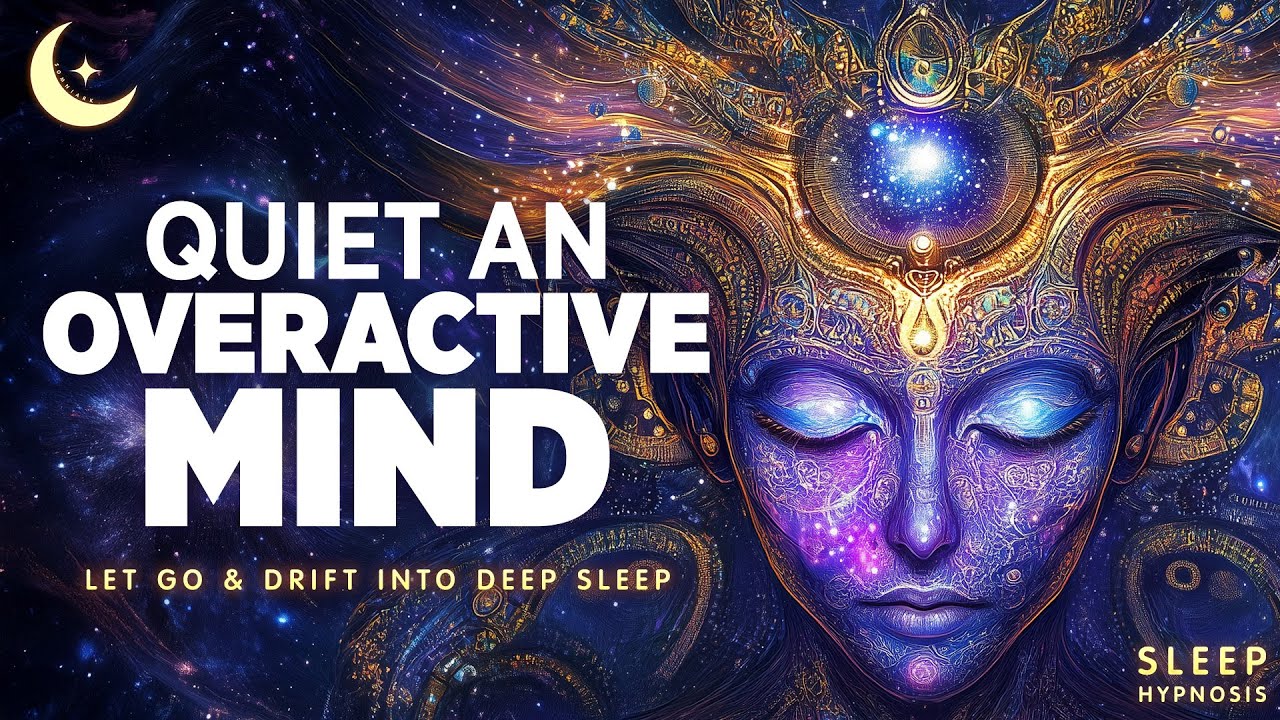 😴 Quiet an Overactive Mind 🌙 Deep Sleep Hypnosis for ADHD, Anxiety ...