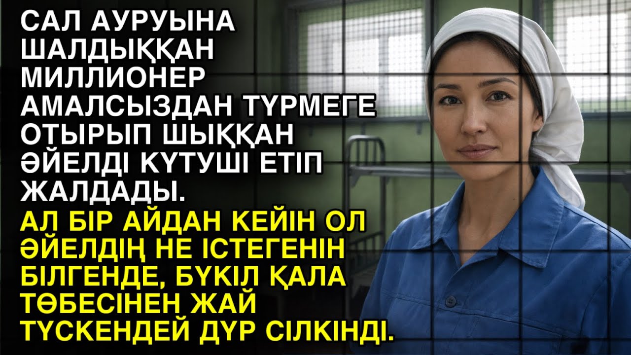 САЛ АУРУЫНА ШАЛДЫҚҚАН МИЛЛИОНЕР АМАЛСЫЗДАН ТҮРМЕГЕ ОТЫРЫП ШЫҚҚАН ӘЙЕЛДІ КҮТУШІ ЕТІП ЖАЛДАДЫ. АЛ...