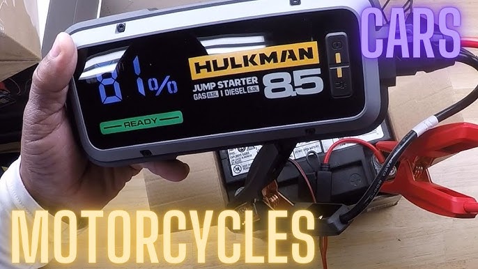 Hulkman Alpha 85S Review: Powerful smart jump starter EDC for your car 