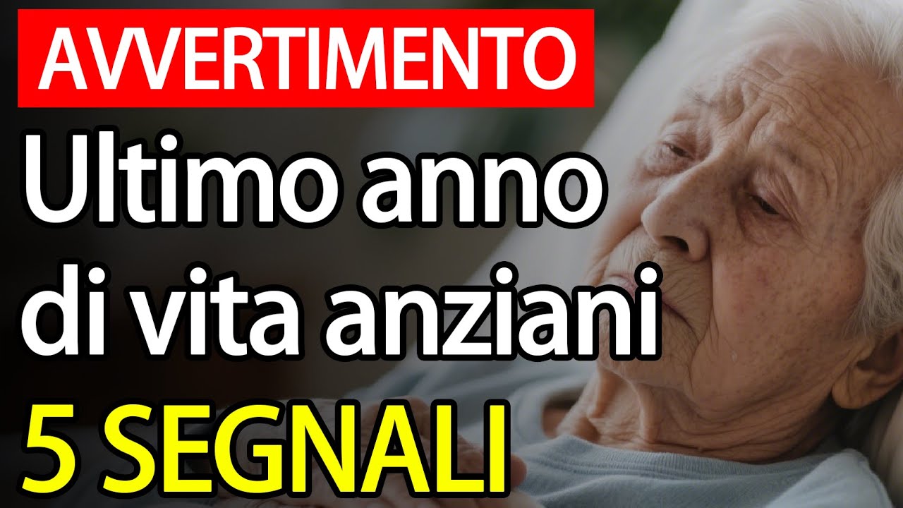 5 SEGNALI ULTIMO ANNO ANZIANI: SOTTILI AVVERTIMENTI DA NON IGNORARE ...