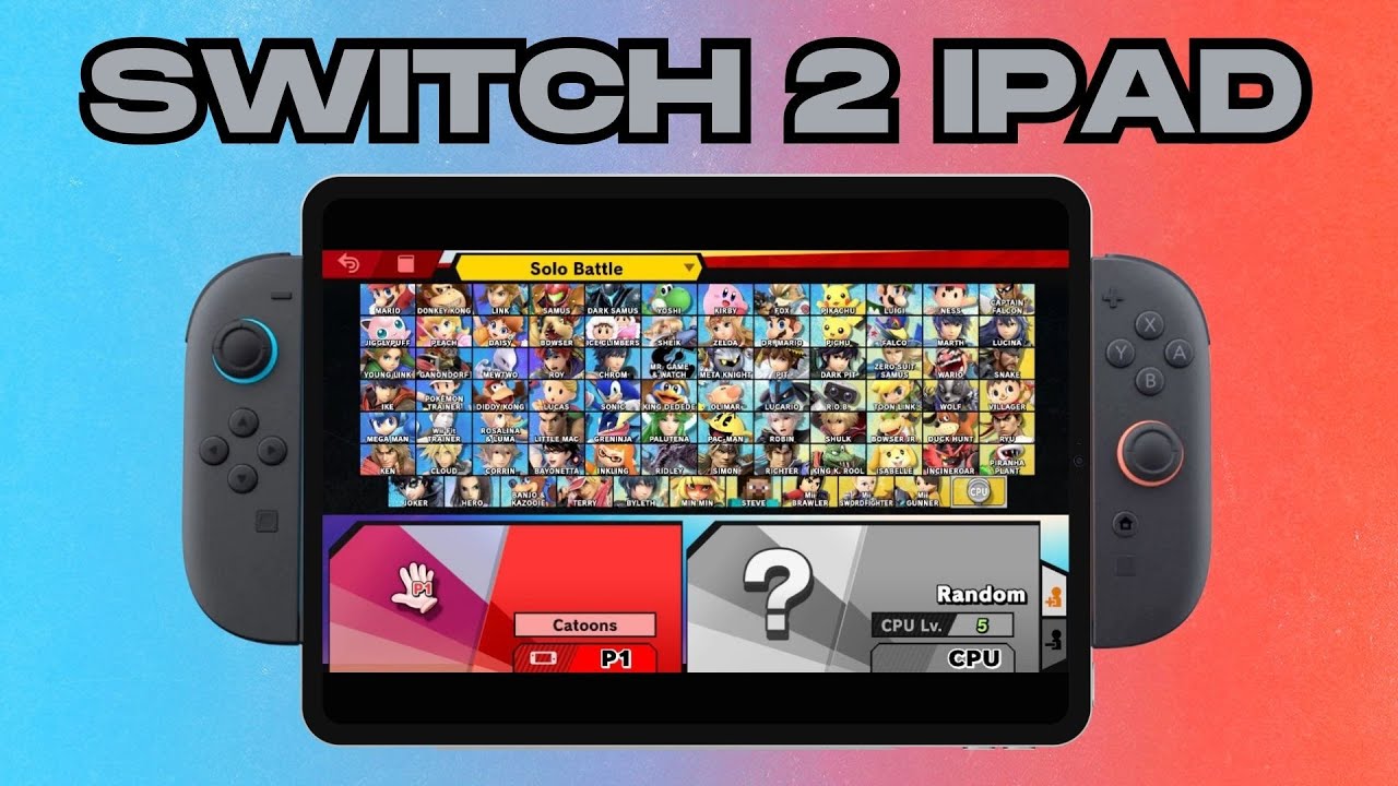 Nintendo Switch 2 en iPad Tutorial - YouTube
