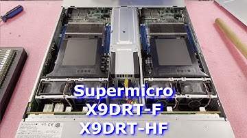Supermicro X9DRT-F & X9DRT-HF Server Motherboard Overview | CSE-217 | DDR3 Memory Configuration Tips