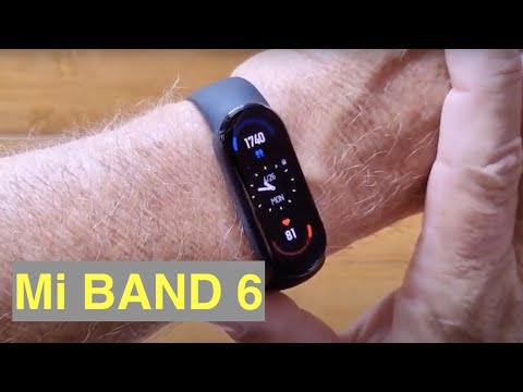 XIAOMI MI SMART BAND 6 AMOLED Screen IP68/5ATM Waterproof SpO2 Fitness Band: Unboxing and 1st Look