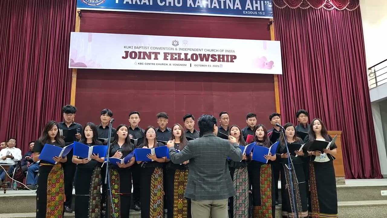 T.CHAMPHAI CHURCH CHOIR |MEDLEY| KBC & ICI JOINT FELLOWSHIP @B.Vengnom C/C.