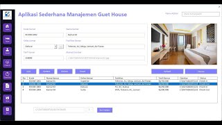 PREVIEW - APLIKASI SEDERHANA MANAJEMEN GUEST HOUSE | APLIKASI PENGINAPAN screenshot 2