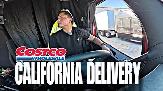 Load delivery at Costco Distribution center Mira Loma CA, then another load back to Illinois Ep.133