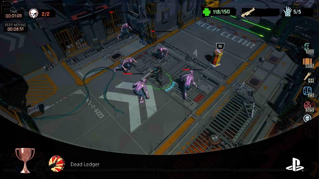 [REDACTED] - How to GRP 5 enemies at once off a ledge! (Trophy: Dead Ledger)