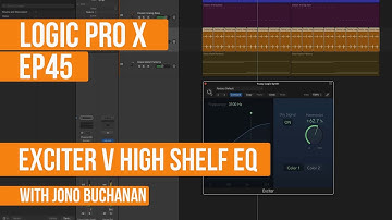 LOGIC PRO X - Exciter v High Shelf EQ