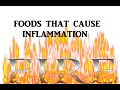 17 Foods That Cause Inflammation