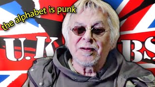 PUNK takes 37 YEARS to recite ABCs (UK SUBS Alphabet)