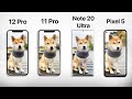 iPhone 12 Pro vs 11 Pro vs Pixel 5 vs Note 20 Ultra - The ULTIMATE Camera Comparison!