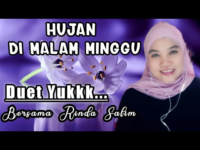 HUJAN MALAM MINGGU | KARAOKE DUET DANGDUT TANPA VOKAL COWOK class=