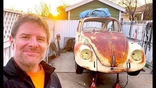 Ep17 Flora Subaru Beetle swap  Front valance completed  Poppy's Patina applied & lots of cleaning